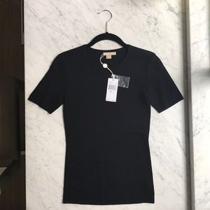 Michael Kors Collection Black 100% Cashmere top